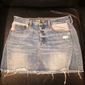 American Eagle Denim Mini Skirt